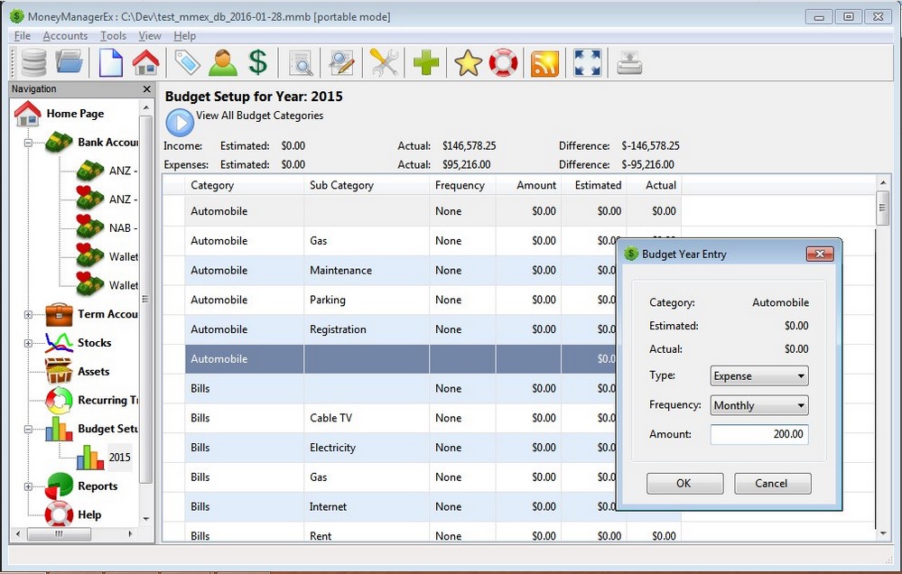budgeting software for mac free