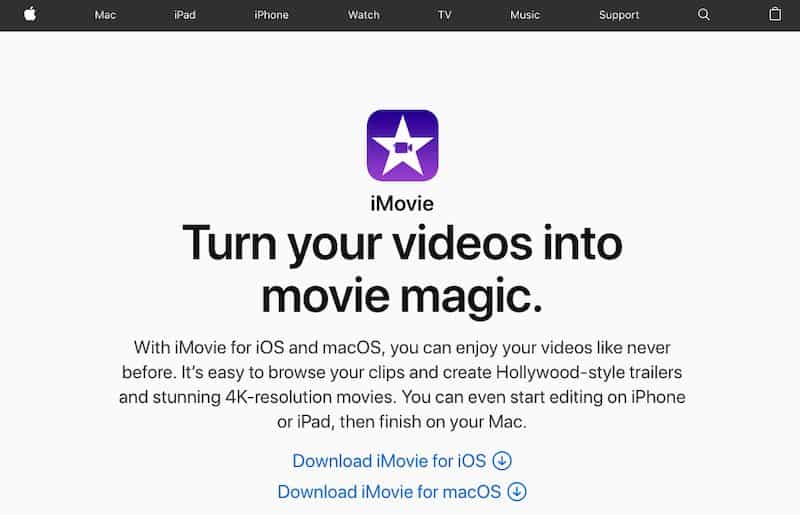 free easy video editing software for mac free
